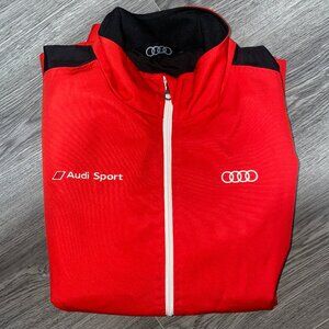 Audi Sport Size L Red Jacket